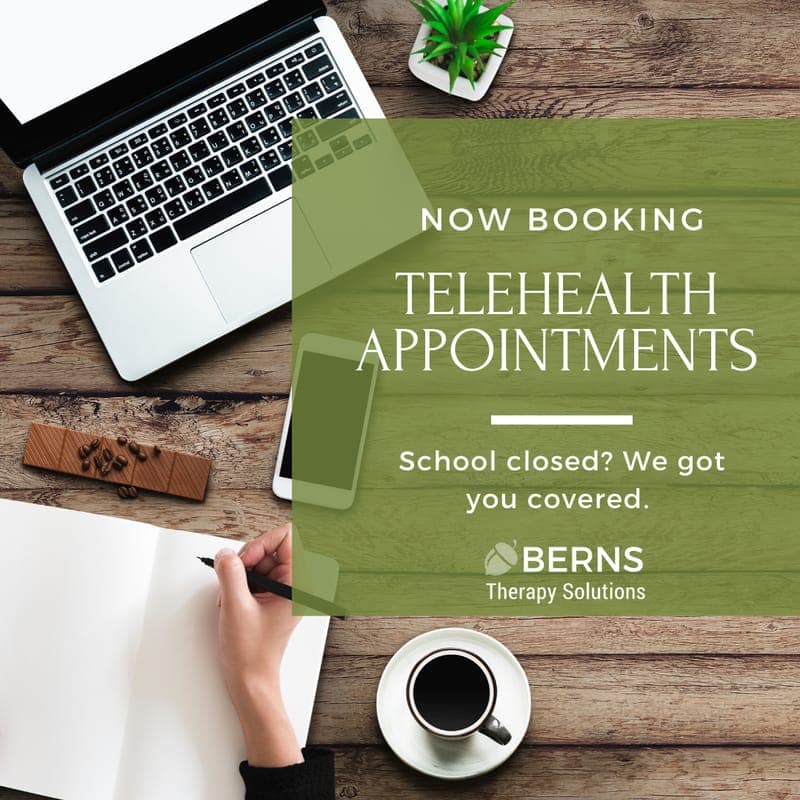 Now booking telehealth appointments. School closed? We got you covered.